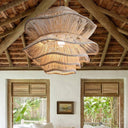 Afterglow Rattan Woven Pendant Light - LUUGAA