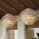 Afterglow Rattan Woven Pendant Light - LUUGAA