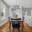 Amber Radiance chandelier - LUUGAA