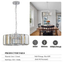 Amber Radiance chandelier - LUUGAA