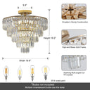 Aurelia Crystal Chandelier - LUUGAA