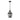 Black Elegance Outdoor Pendant Light - LUUGAA