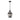 Black Elegance Outdoor Pendant Light - LUUGAA
