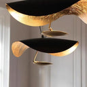 Black Wheel Pendant Light - LUUGAA