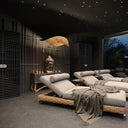 Black Wheel Pendant Light - LUUGAA