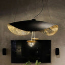 Black Wheel Pendant Light - LUUGAA