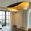 Black Wheel Pendant Light - LUUGAA