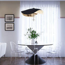 Black Wheel Pendant Light - LUUGAA
