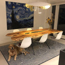 Black Wheel Pendant Light - LUUGAA