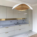 Black Wheel Pendant Light - LUUGAA