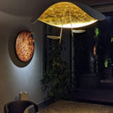 Black Wheel Pendant Light - LUUGAA