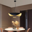 Black Wheel Pendant Light - LUUGAA