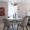 Black Wheel Pendant Light - LUUGAA