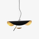 Black Wheel Pendant Light - LUUGAA