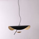 Black Wheel Pendant Light - LUUGAA