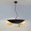 Black Wheel Pendant Light - LUUGAA