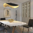 Black Wheel Pendant Light - LUUGAA