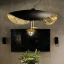 Black Wheel Pendant Light - LUUGAA