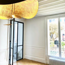 Black Wheel Pendant Light - LUUGAA