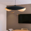 Black Wheel Pendant Light - LUUGAA