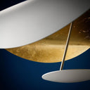 Black Wheel Pendant Light - LUUGAA