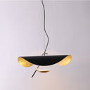 Black Wheel Pendant Light - LUUGAA