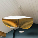 Black Wheel Pendant Light - LUUGAA