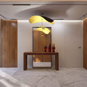 Black Wheel Pendant Light - LUUGAA