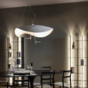 Black Wheel Pendant Light - LUUGAA