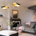 Black Wheel Pendant Light - LUUGAA