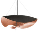 Black Wheel Pendant Light - LUUGAA
