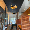 Black Wheel Pendant Light - LUUGAA