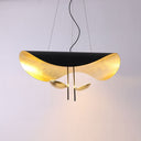 Black Wheel Pendant Light - LUUGAA
