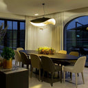 Black Wheel Pendant Light - LUUGAA
