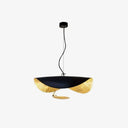 Black Wheel Pendant Light - LUUGAA