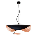 Black Wheel Pendant Light - LUUGAA