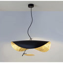 Black Wheel Pendant Light - LUUGAA