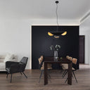 Black Wheel Pendant Light - LUUGAA