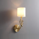 Brass Deer Head Wall Light - LUUGAA