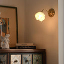 Brass Rose Wall Light - LUUGAA