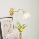 Brass Rose Wall Light - LUUGAA
