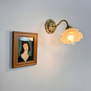 Brass Rose Wall Light - LUUGAA