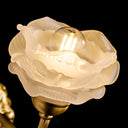 Brass Rose Wall Light - LUUGAA