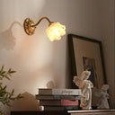 Brass Rose Wall Light - LUUGAA
