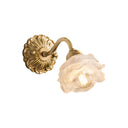 Brass Rose Wall Light - LUUGAA