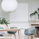 Bubble Mulberry Silk Pendant Lamp - LUUGAA