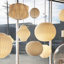 Bubble Mulberry Silk Pendant Lamp - LUUGAA