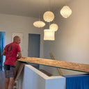 Bubble Mulberry Silk Pendant Lamp - LUUGAA