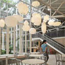 Bubble Mulberry Silk Pendant Lamp - LUUGAA