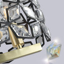 Champagne Gold Oval Crystal Chandelier - LUUGAA